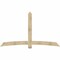 Ekena Millwork Bellingham Rough Sawn Timber Gable Bracket, Douglas Fir, 96"W x 56"H x 2"D x 6"F, 14/12 Pitch GBW096X56X0206BEL00RDF - alternate 1